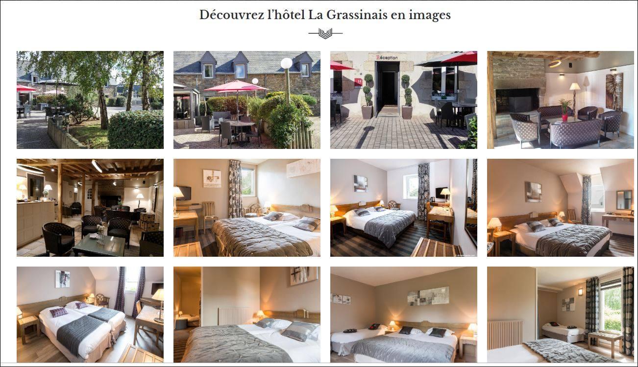 Logis Hotel La Grassinais サン・マロ エクステリア 写真